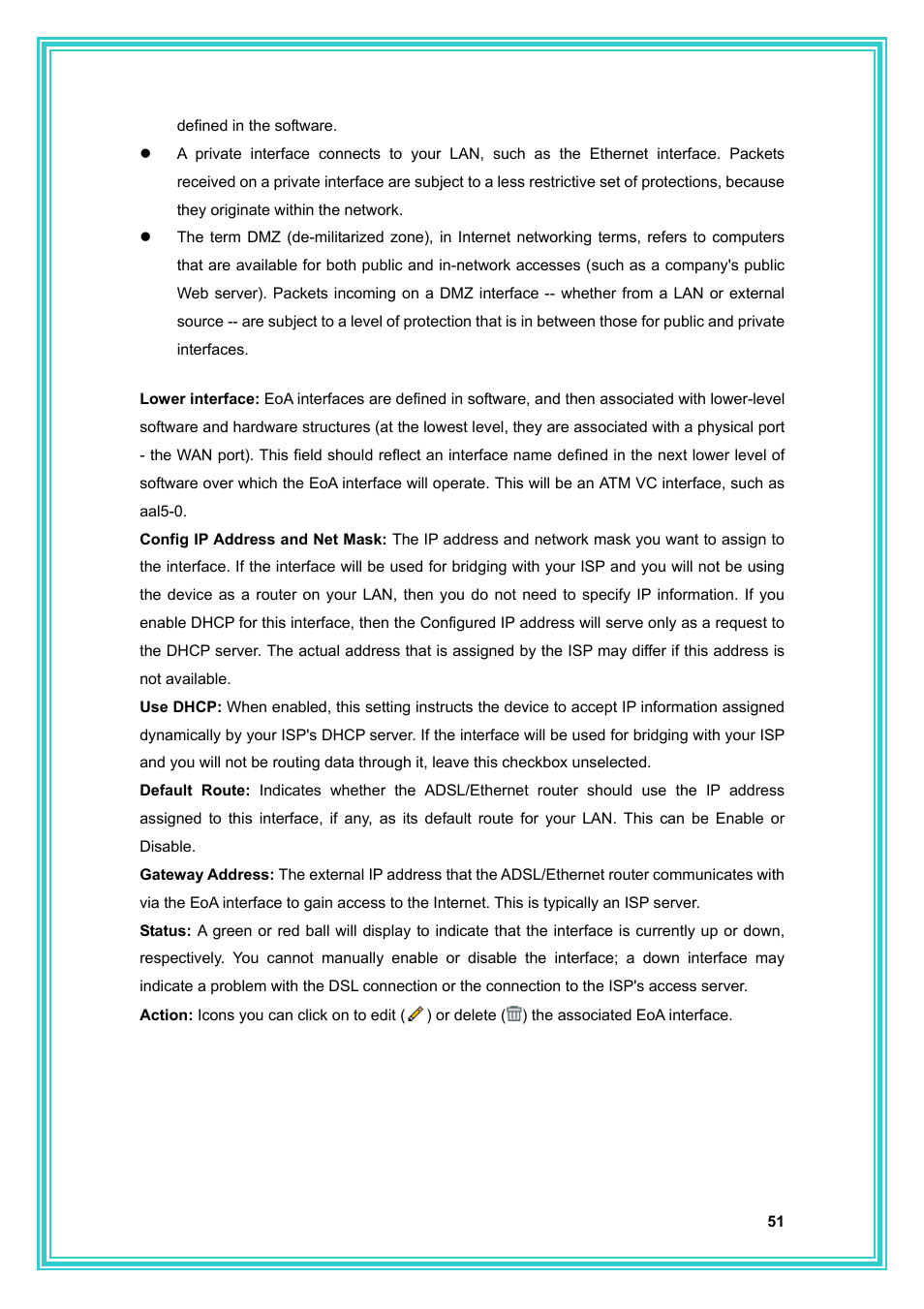 PC Concepts Full-Rated Router ADSL2+ User Manual | Page 52 / 104