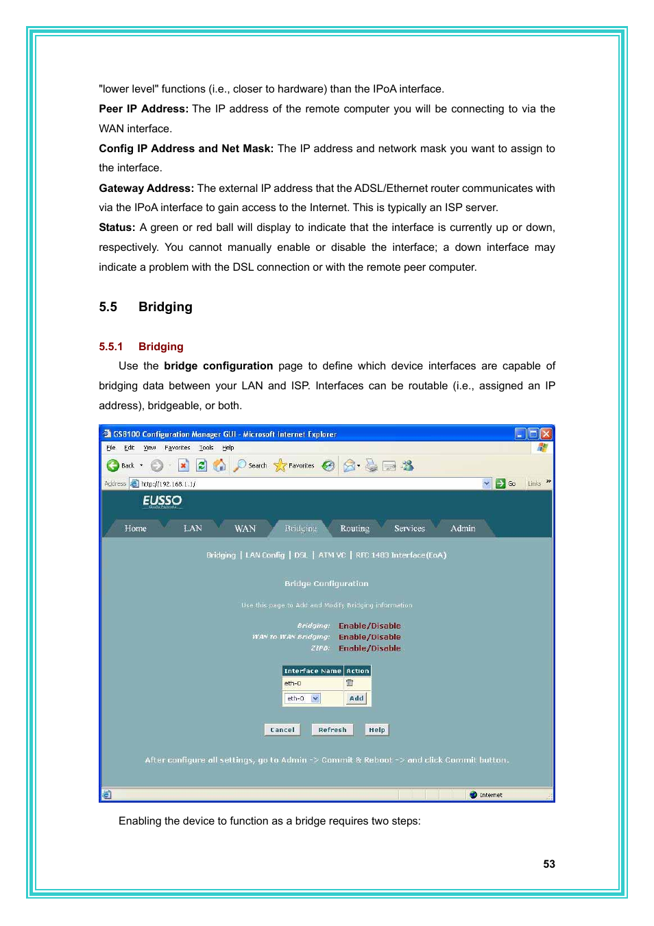 PC Concepts Full-Rated Router ADSL2+ User Manual | Page 54 / 104