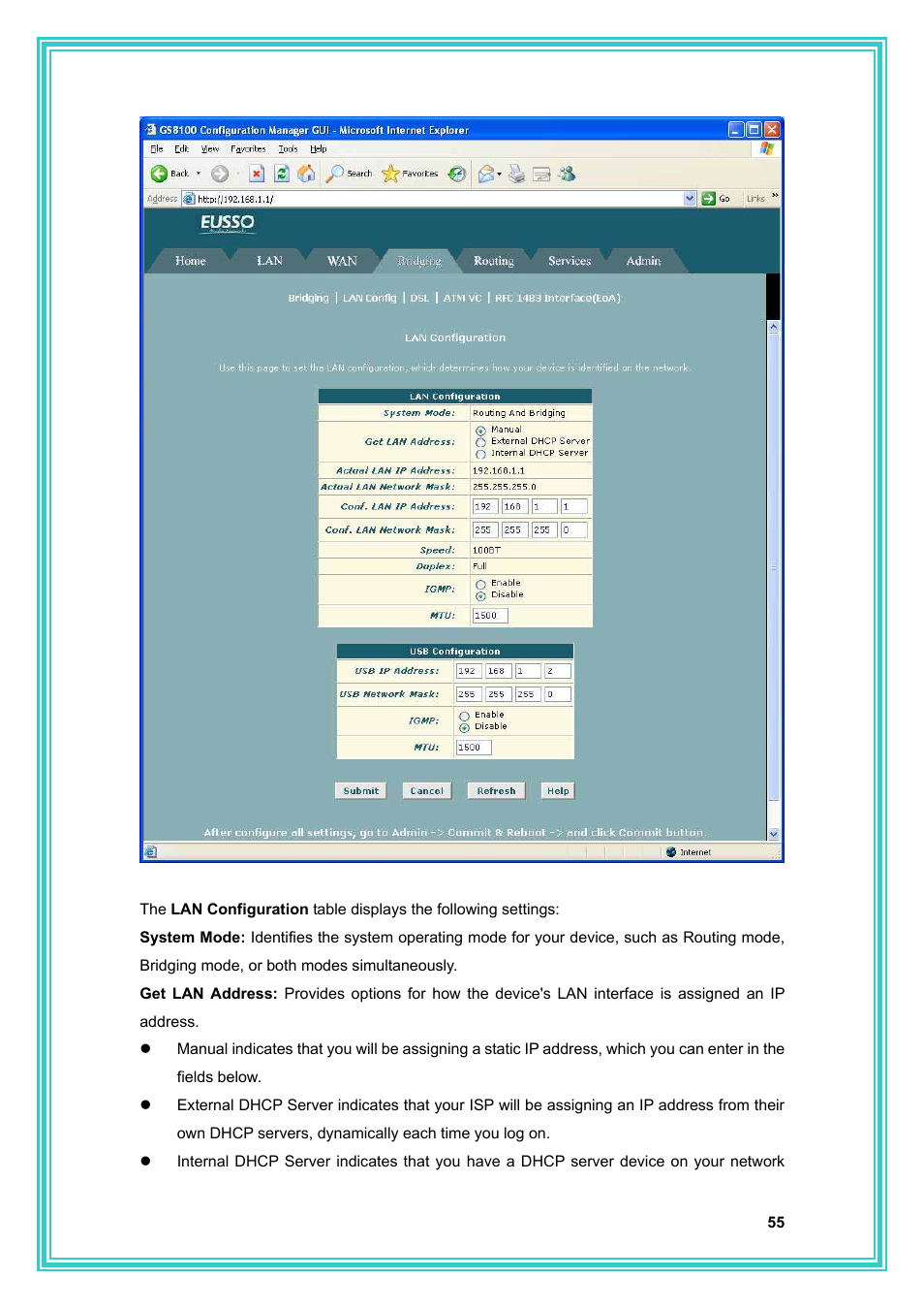 PC Concepts Full-Rated Router ADSL2+ User Manual | Page 56 / 104