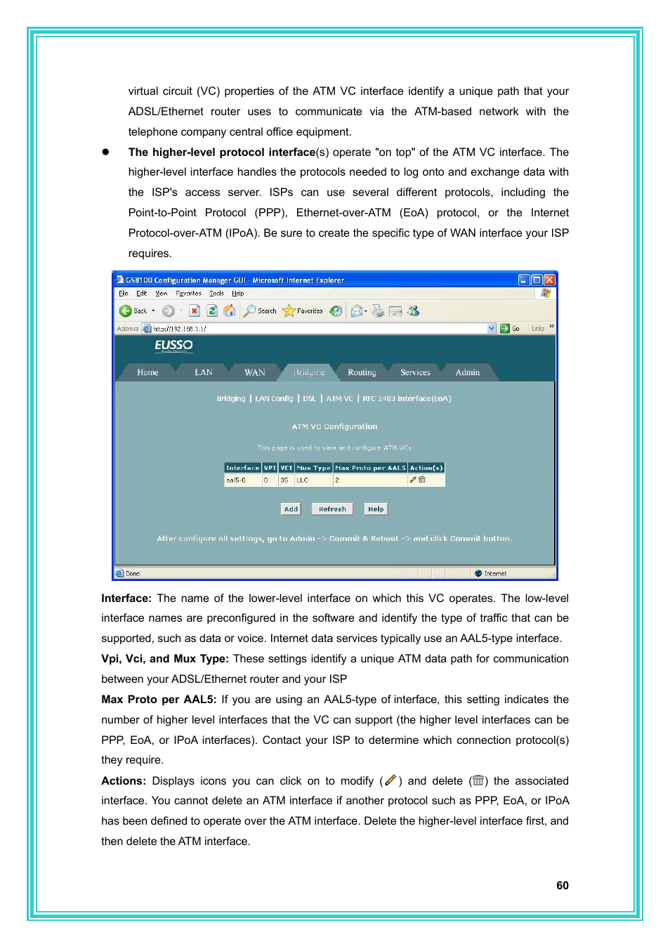 PC Concepts Full-Rated Router ADSL2+ User Manual | Page 61 / 104