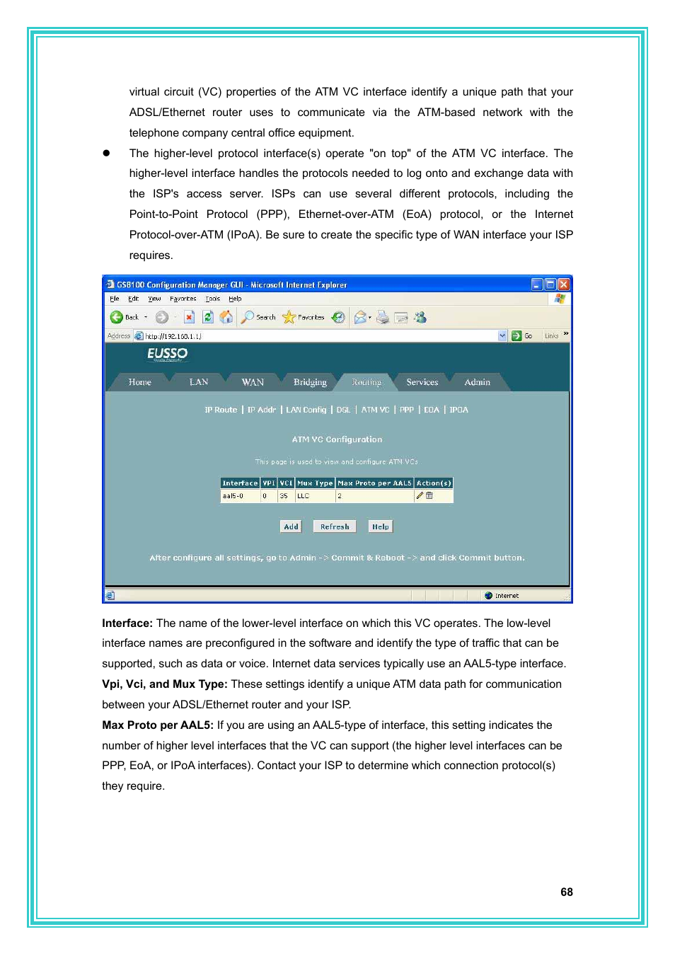 PC Concepts Full-Rated Router ADSL2+ User Manual | Page 69 / 104