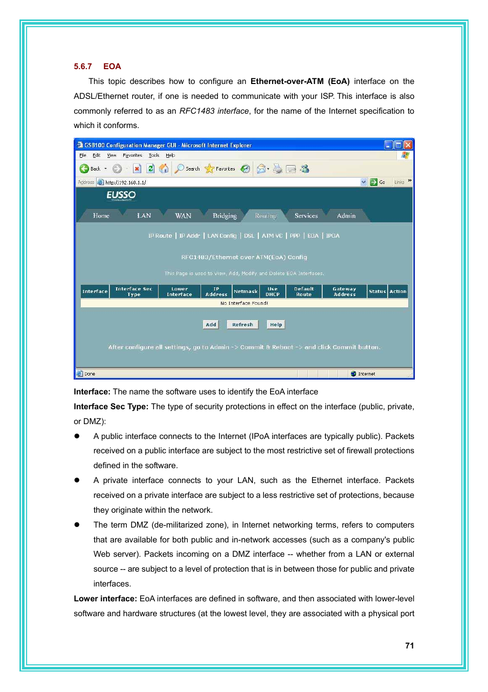 PC Concepts Full-Rated Router ADSL2+ User Manual | Page 72 / 104