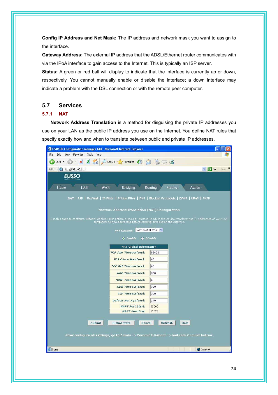 PC Concepts Full-Rated Router ADSL2+ User Manual | Page 75 / 104