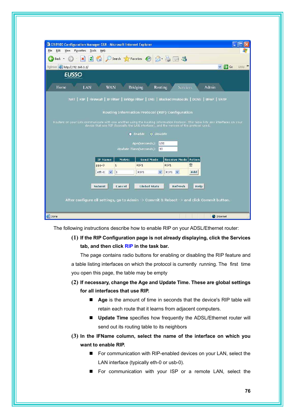 PC Concepts Full-Rated Router ADSL2+ User Manual | Page 77 / 104