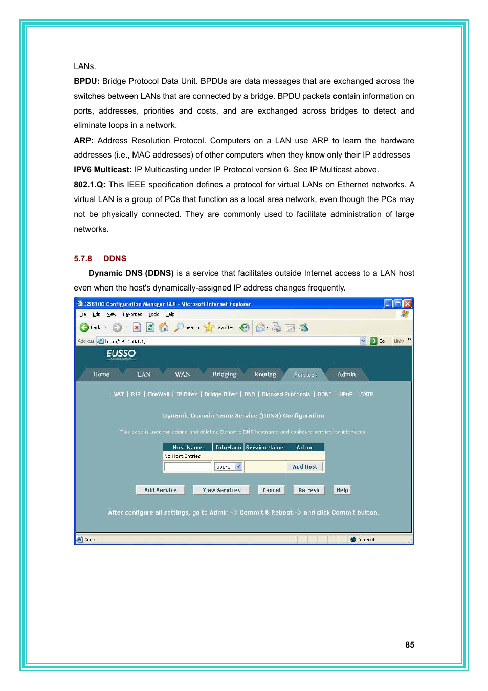 PC Concepts Full-Rated Router ADSL2+ User Manual | Page 86 / 104