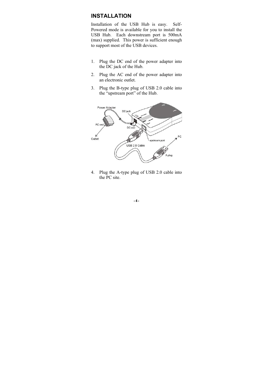 PC Concepts USB 2.0 4-Port HUB TU2-400 User Manual | Page 6 / 9