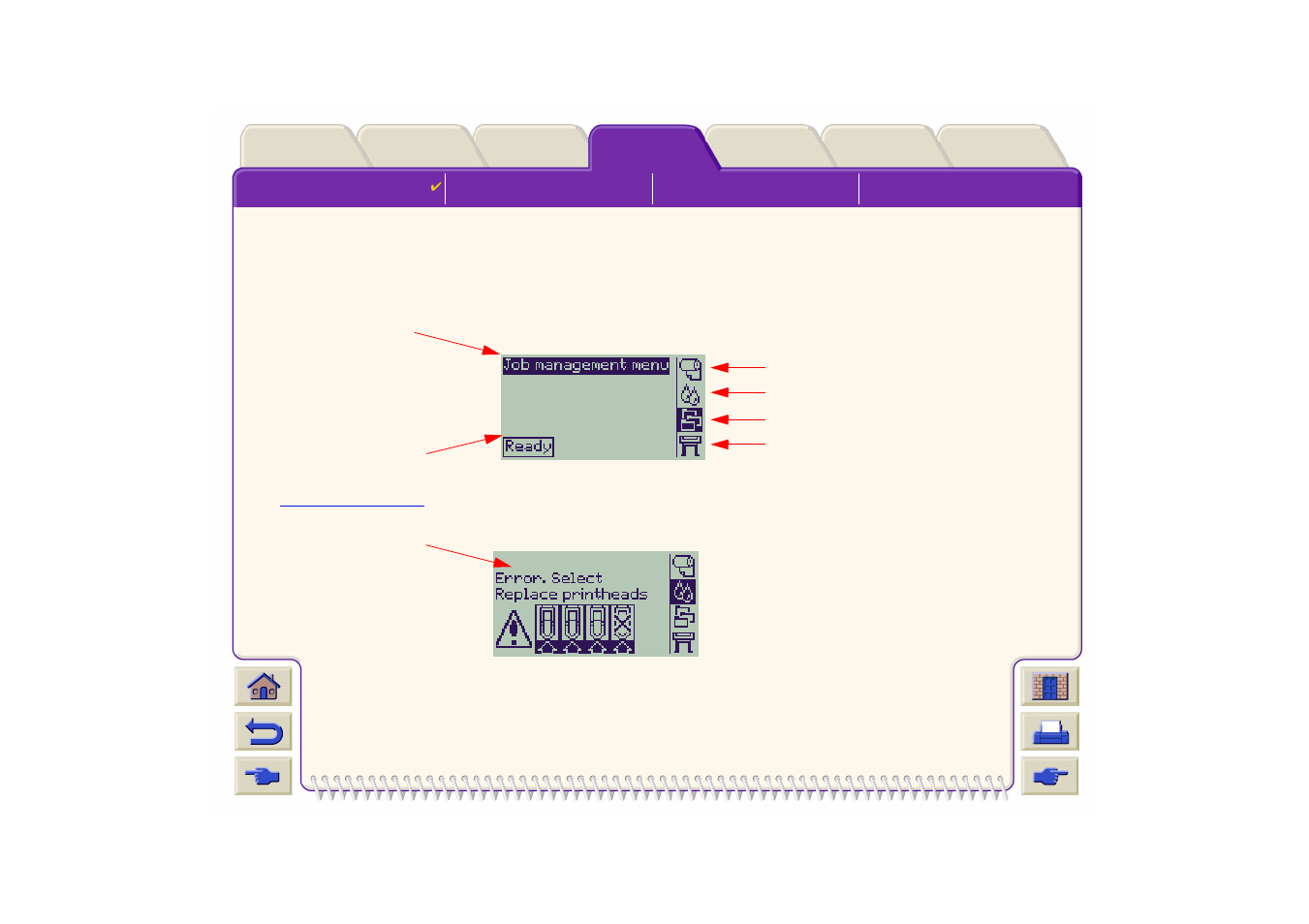 Display screen, The front of your | PC Concepts 500PS User Manual | Page 116 / 214