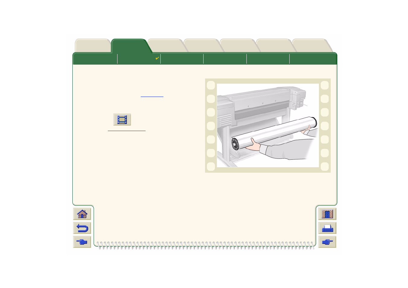 Removing roll media from the printer | PC Concepts 500PS User Manual | Page 39 / 214