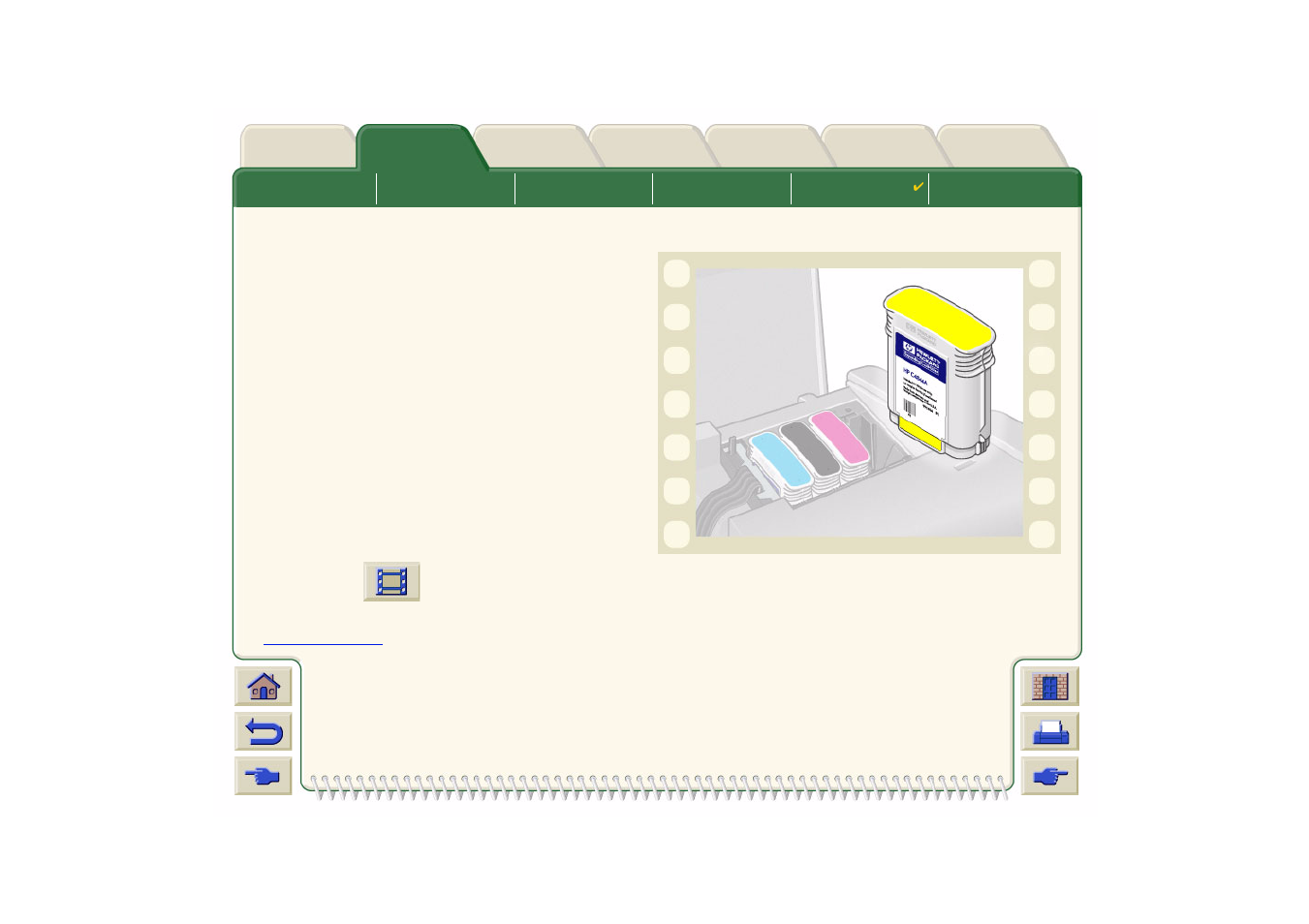 Ink cartridge replacement | PC Concepts 500PS User Manual | Page 61 / 214