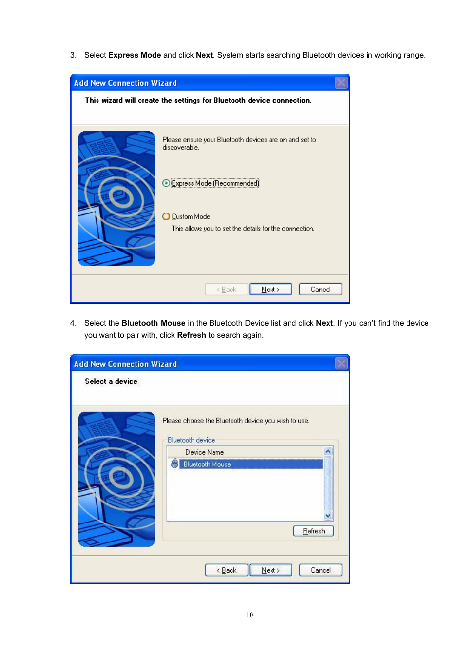 PC Concepts BT-01UDE User Manual | Page 10 / 22