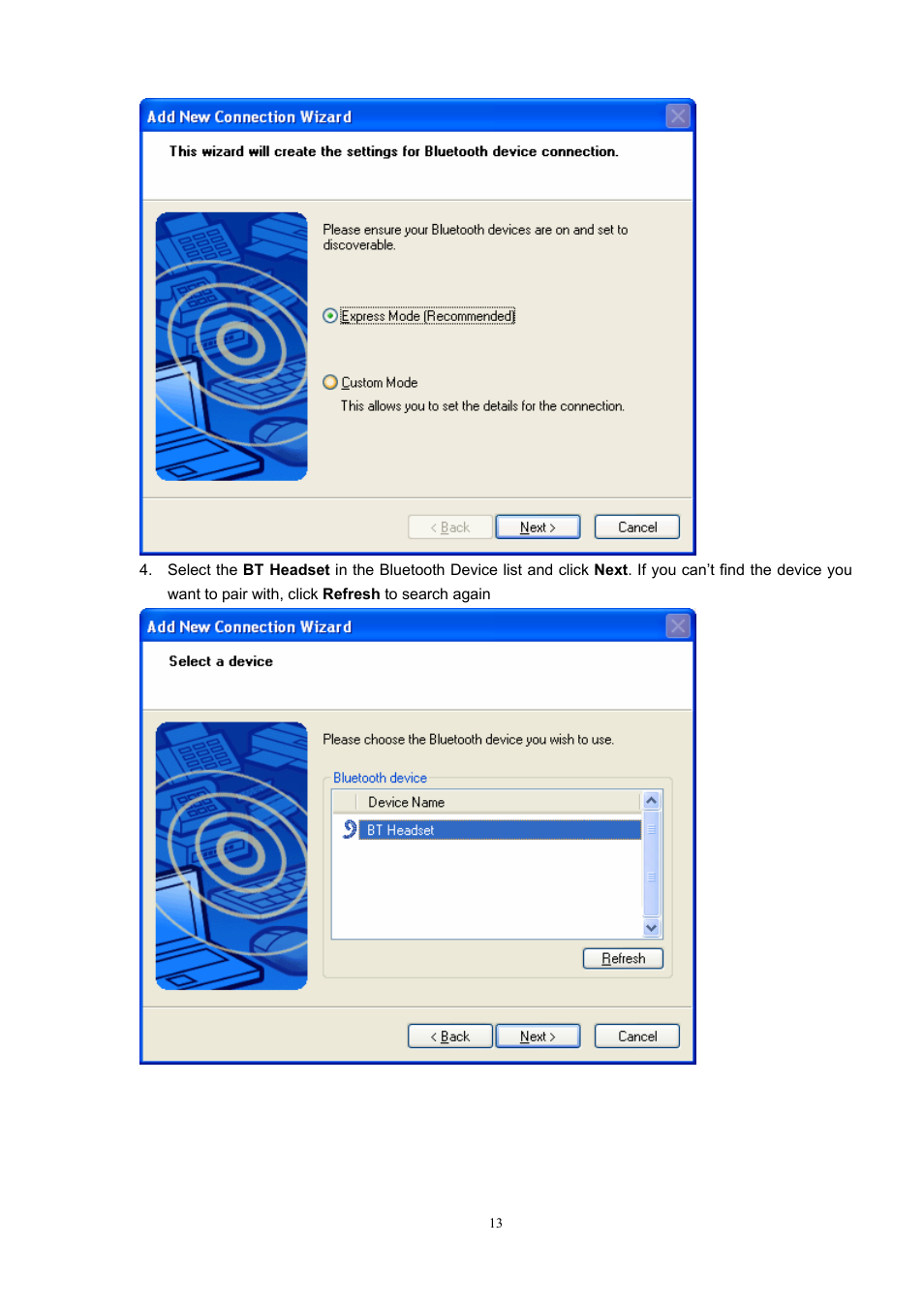 PC Concepts BT-01UDE User Manual | Page 13 / 22