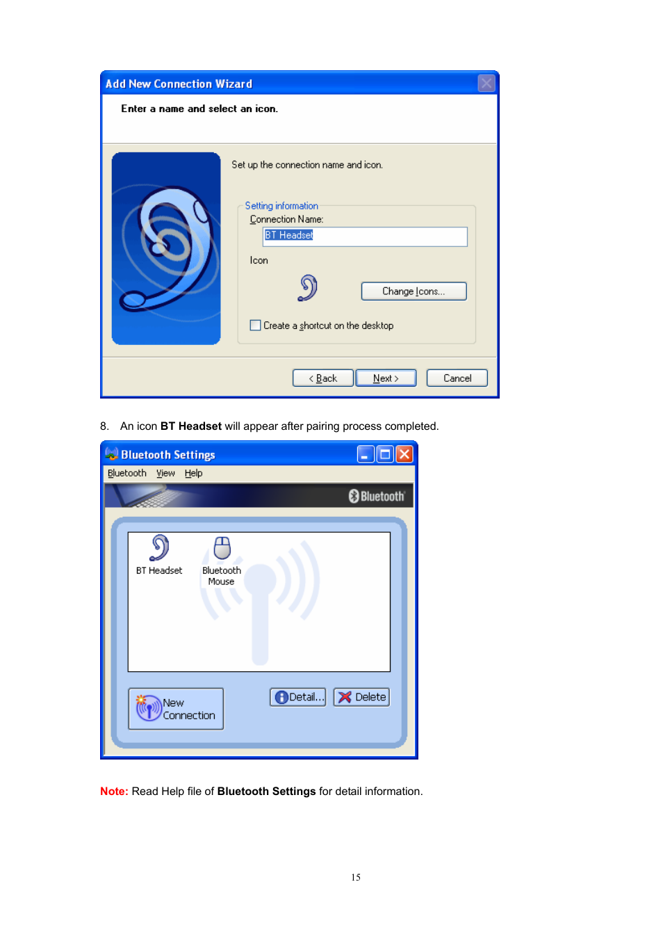 PC Concepts BT-01UDE User Manual | Page 15 / 22