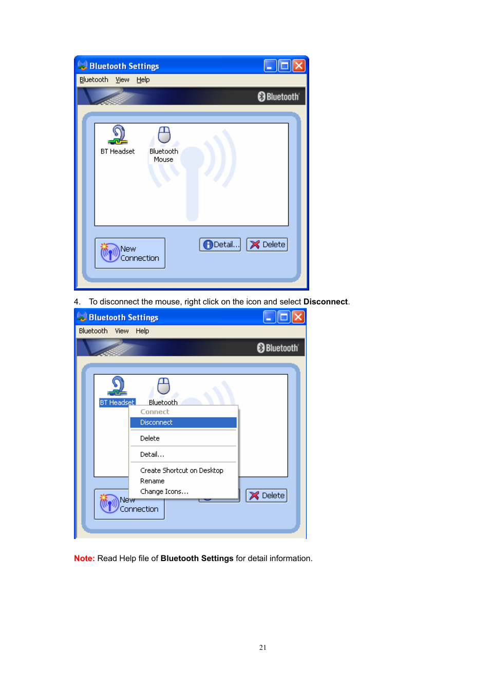 PC Concepts BT-01UDE User Manual | Page 21 / 22