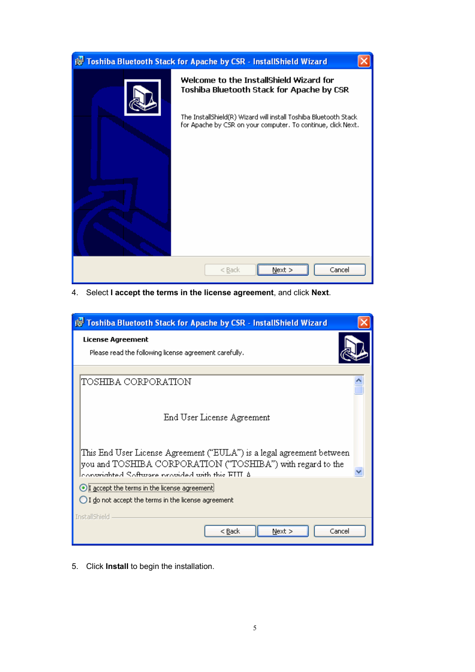 PC Concepts BT-01UDE User Manual | Page 5 / 22
