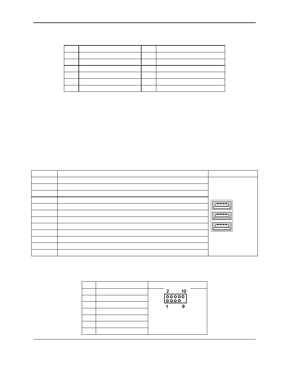 1 universal serial bus (usb) interface, Port a port b port c | PC Concepts SHG2 DP User Manual | Page 77 / 97