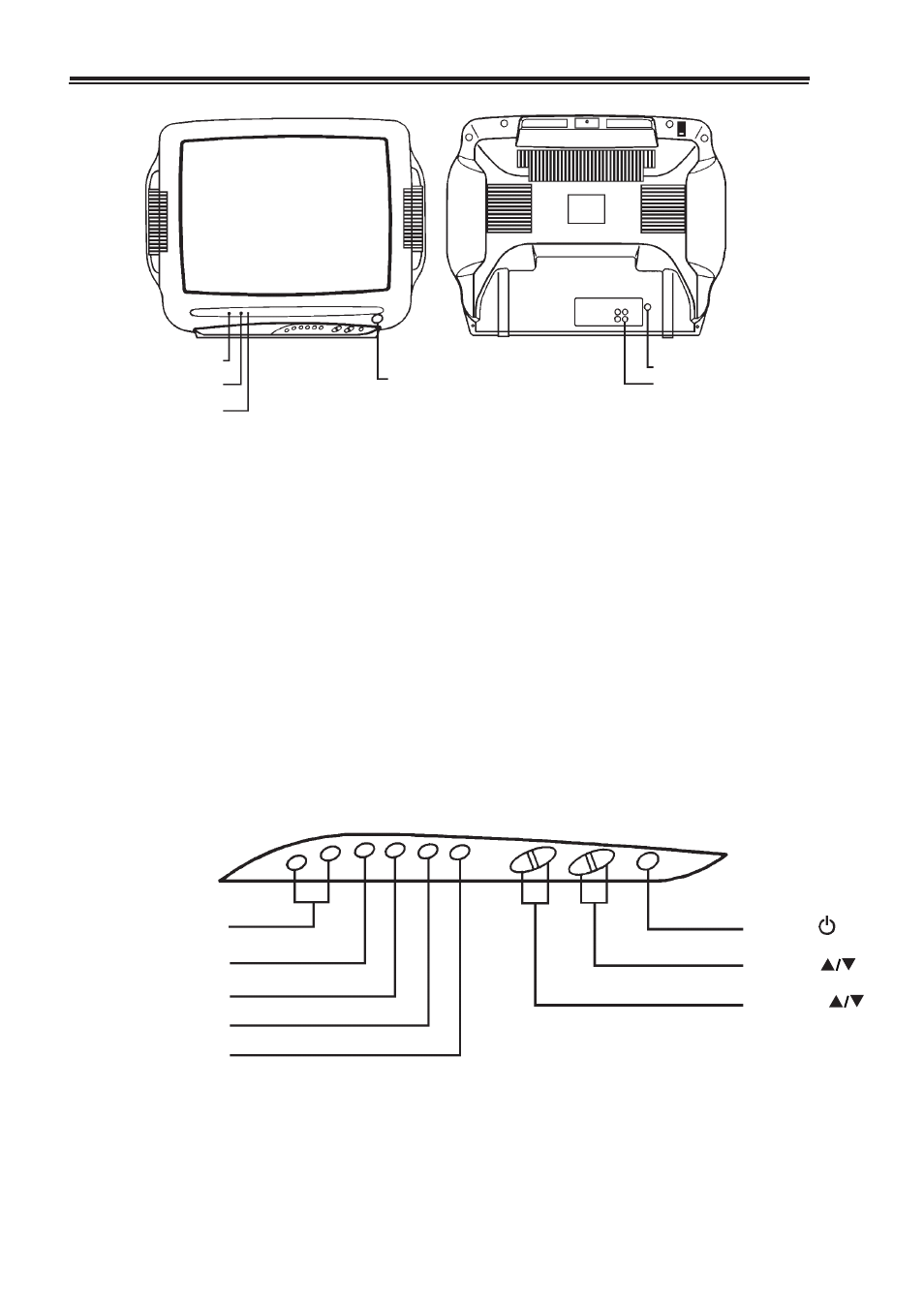 Antenna connections, Power switch, Panel operation | Palsonic 4910 User Manual | Page 4 / 19