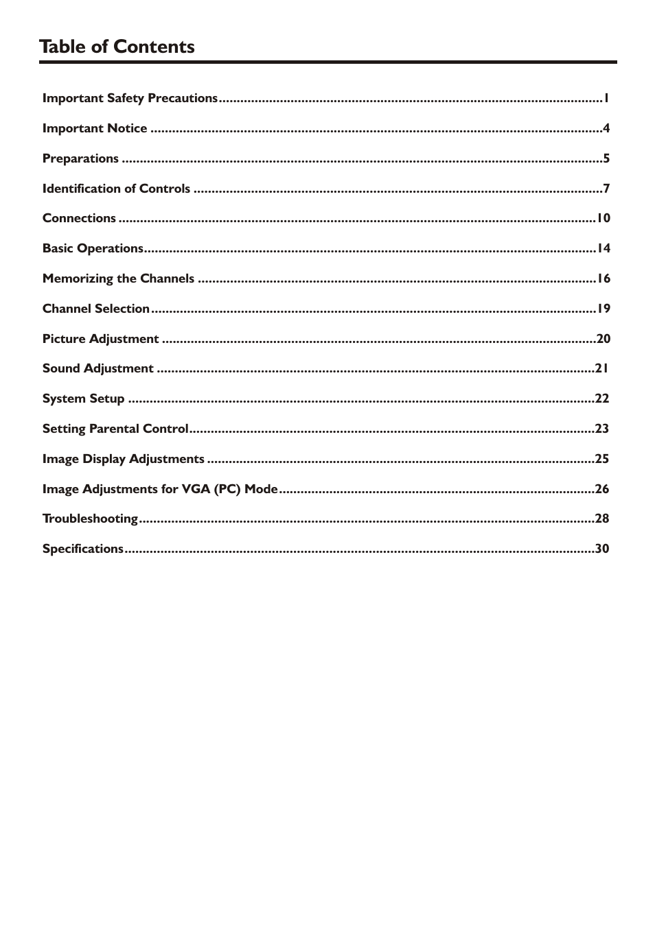 Palsonic HDMI TFTV812A User Manual | Page 2 / 33