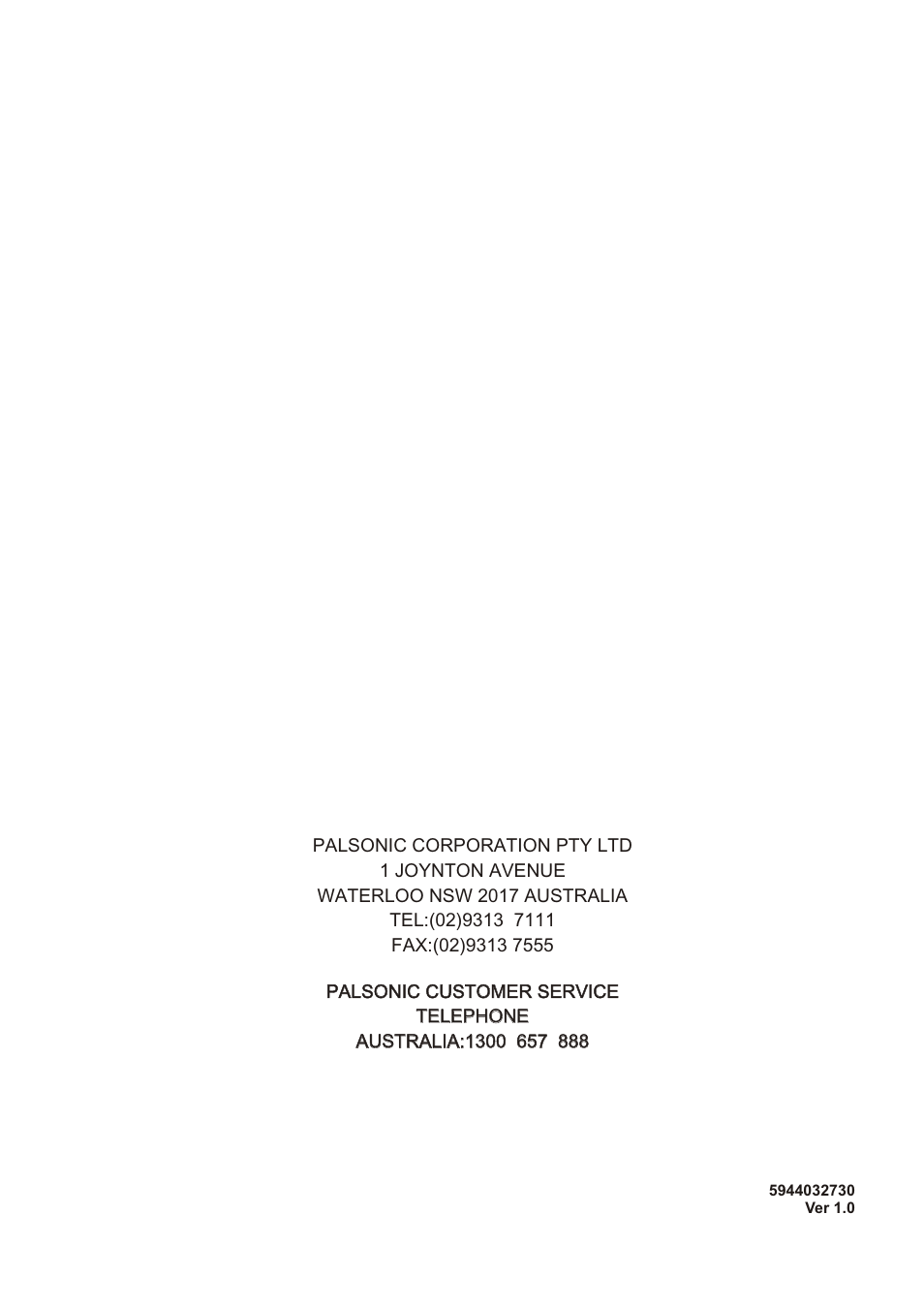 Palsonic HDMI TFTV812A User Manual | Page 33 / 33