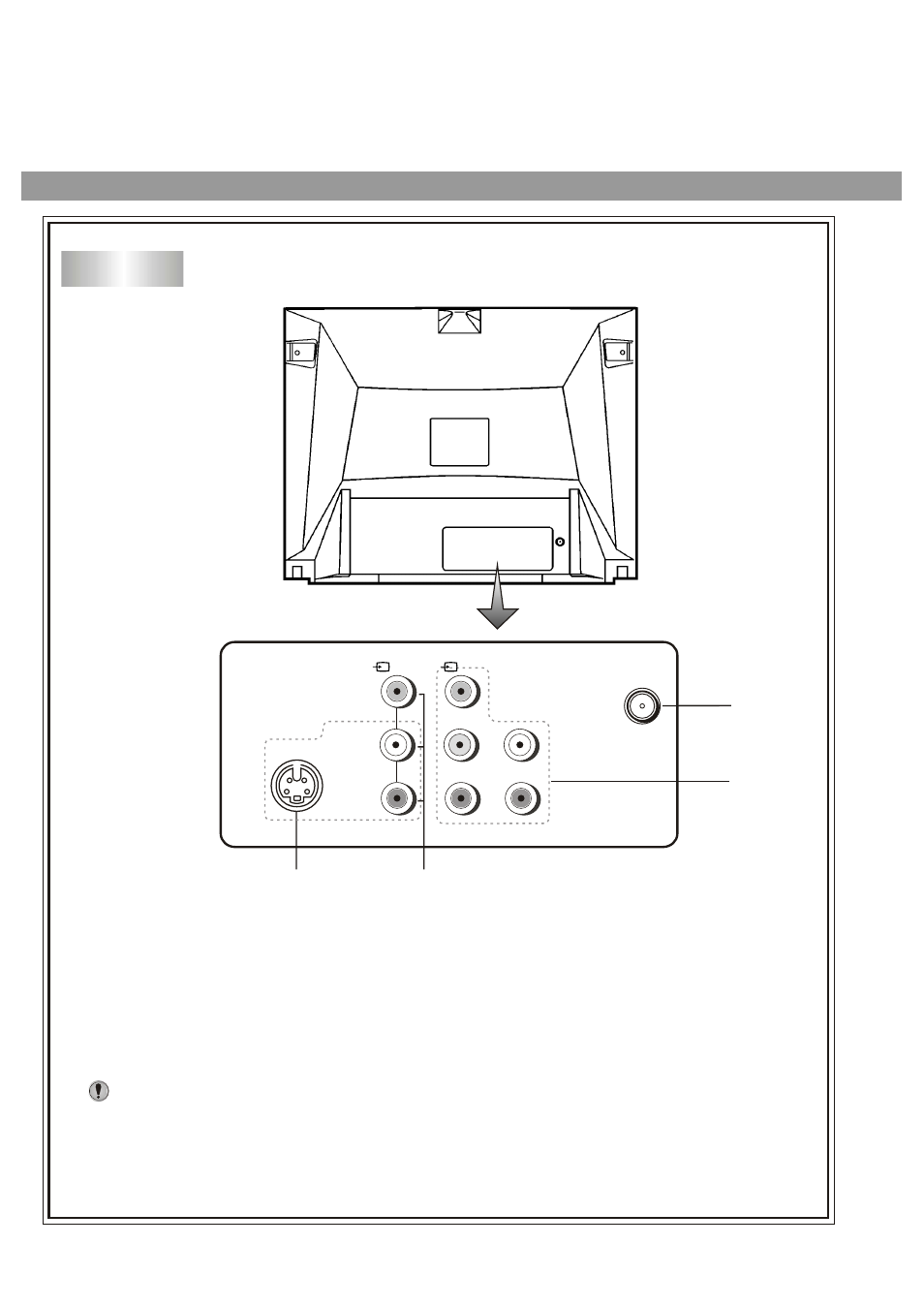 Back view | Palsonic 3430GM User Manual | Page 8 / 29