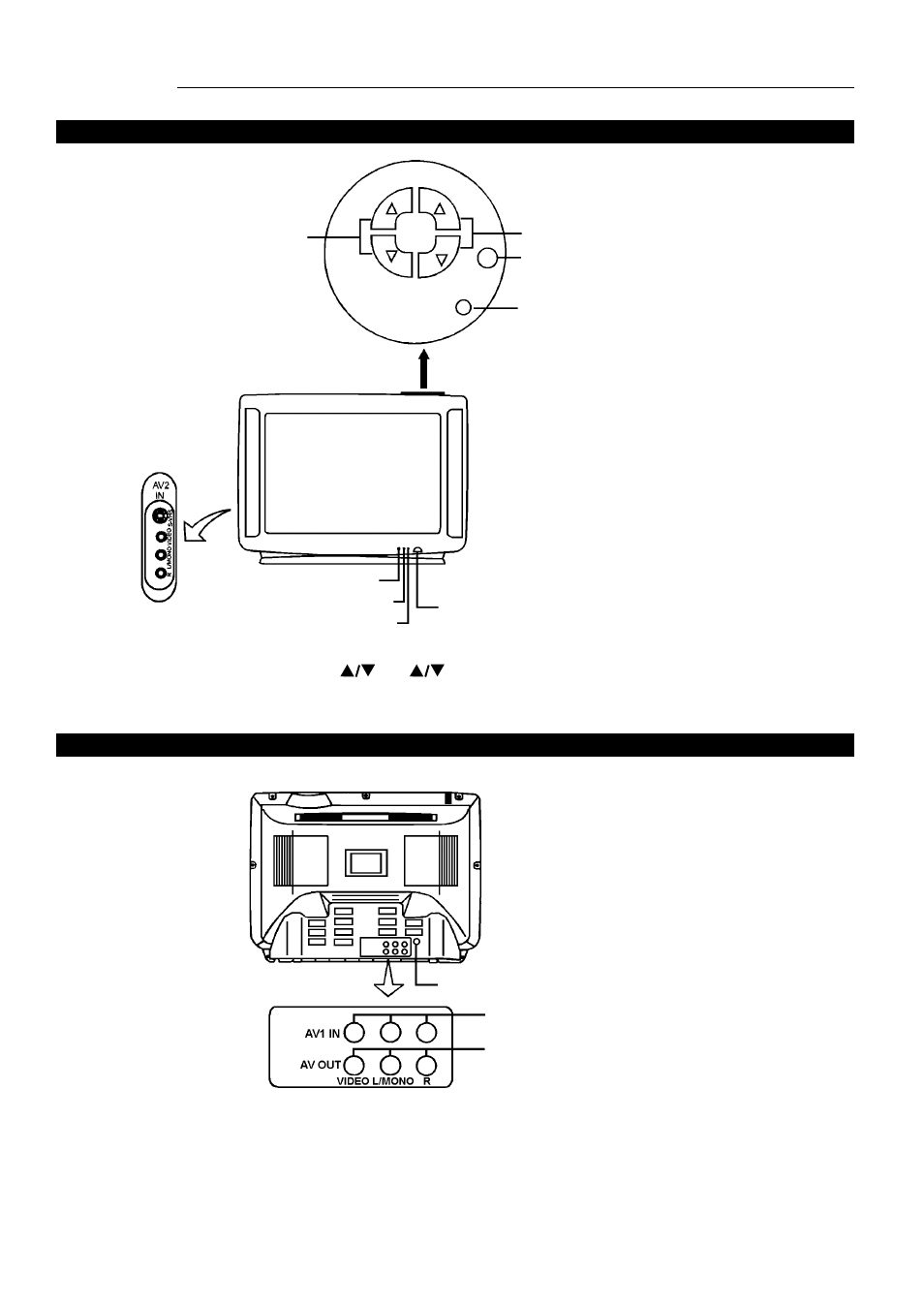 Appearance, Back view front view | Palsonic 5159P User Manual | Page 6 / 19