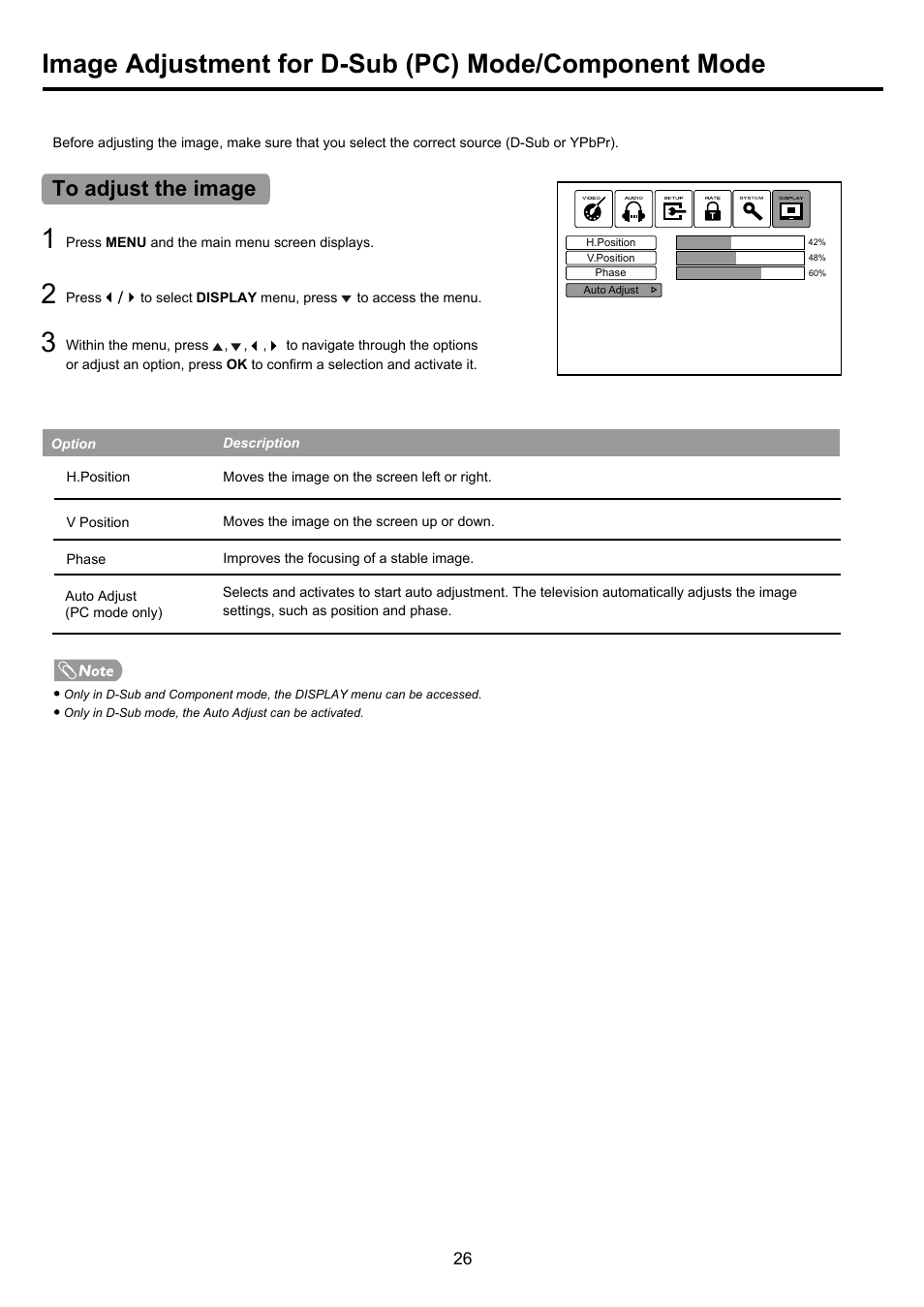 Pdp4290hd-26 copy | Palsonic PDP4290HD User Manual | Page 28 / 32