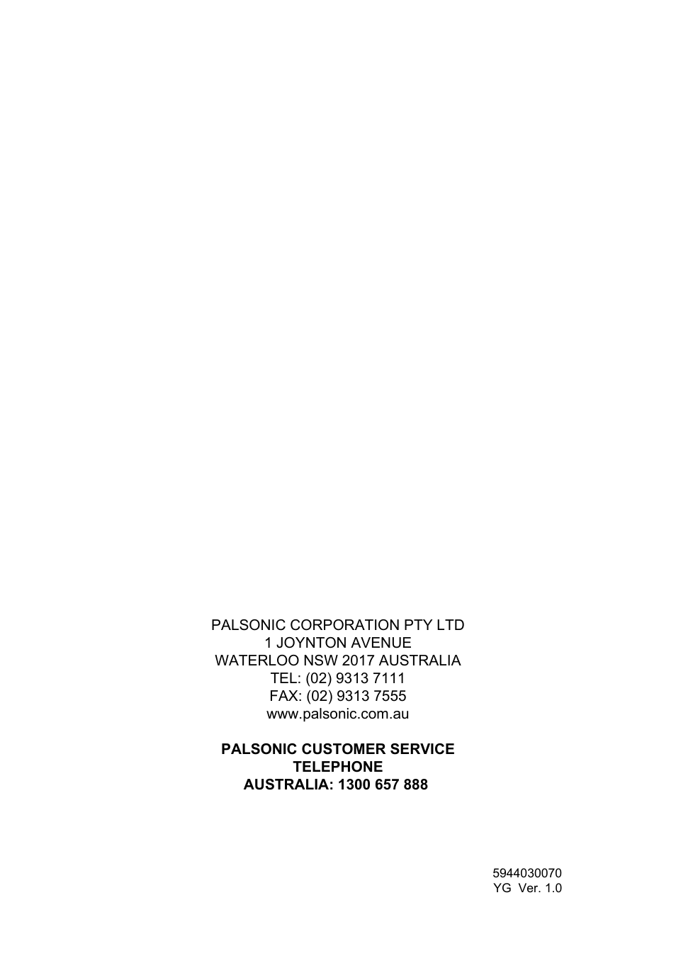 Pdp4290hd-back copy | Palsonic PDP4290HD User Manual | Page 32 / 32