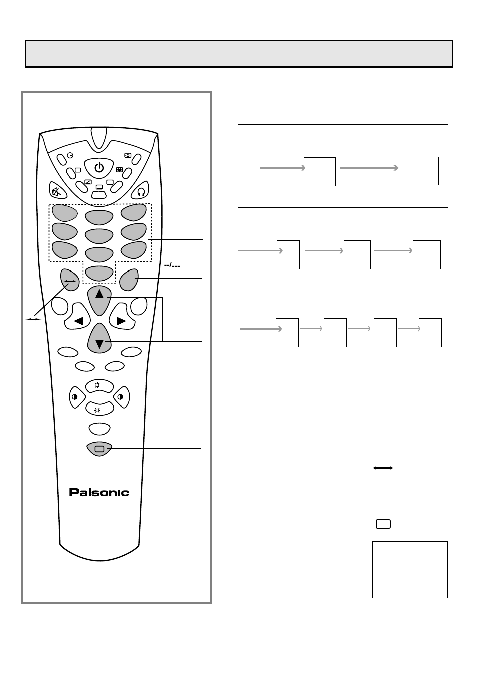 Channel selection | Palsonic 7610WSPF User Manual | Page 19 / 33