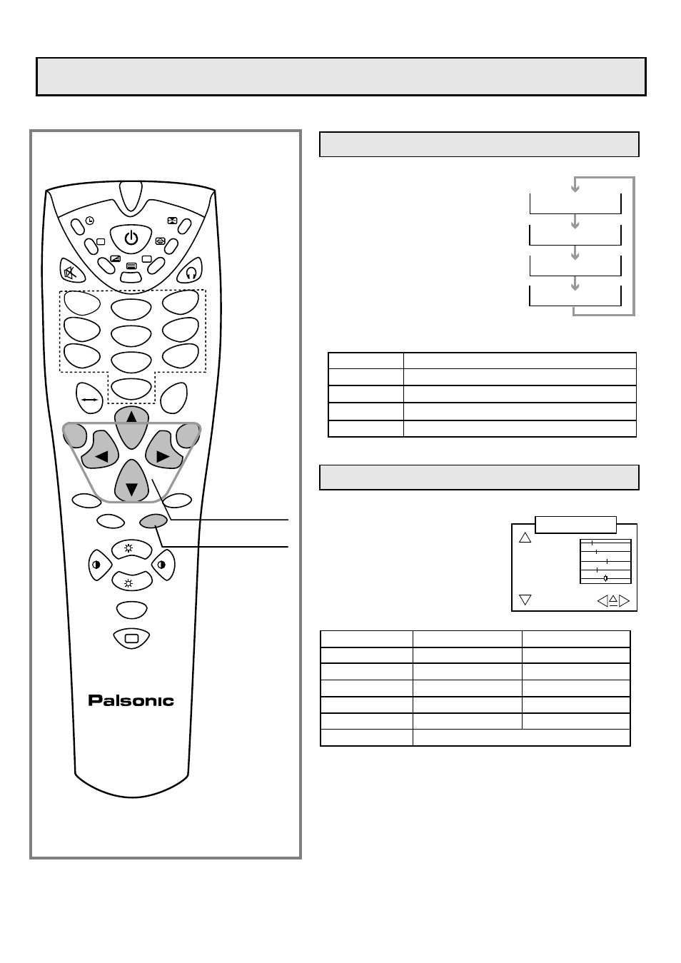 Picture adjustment | Palsonic 7610WSPF User Manual | Page 20 / 33