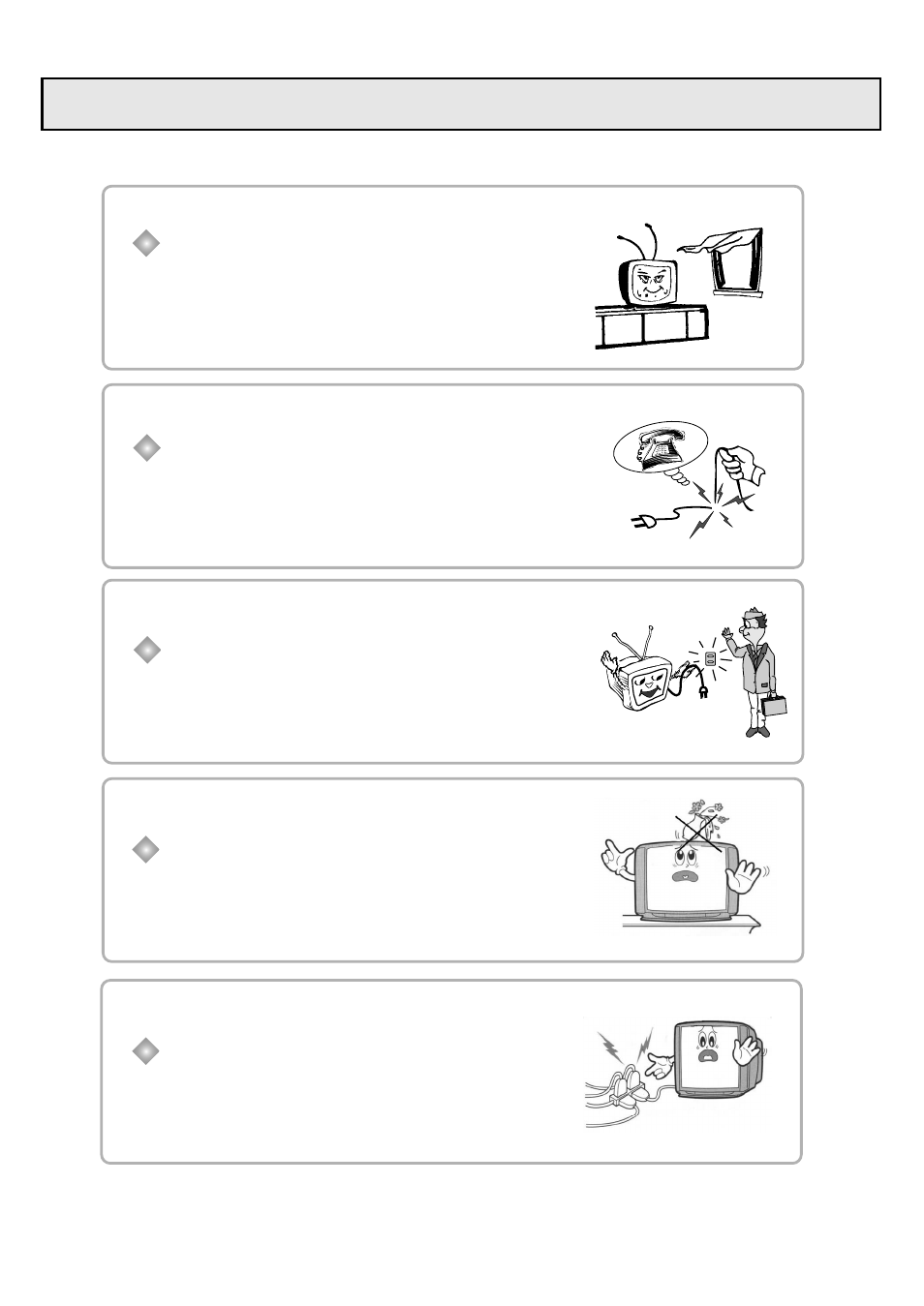 Safety precautions | Palsonic 7610WSPF User Manual | Page 5 / 33