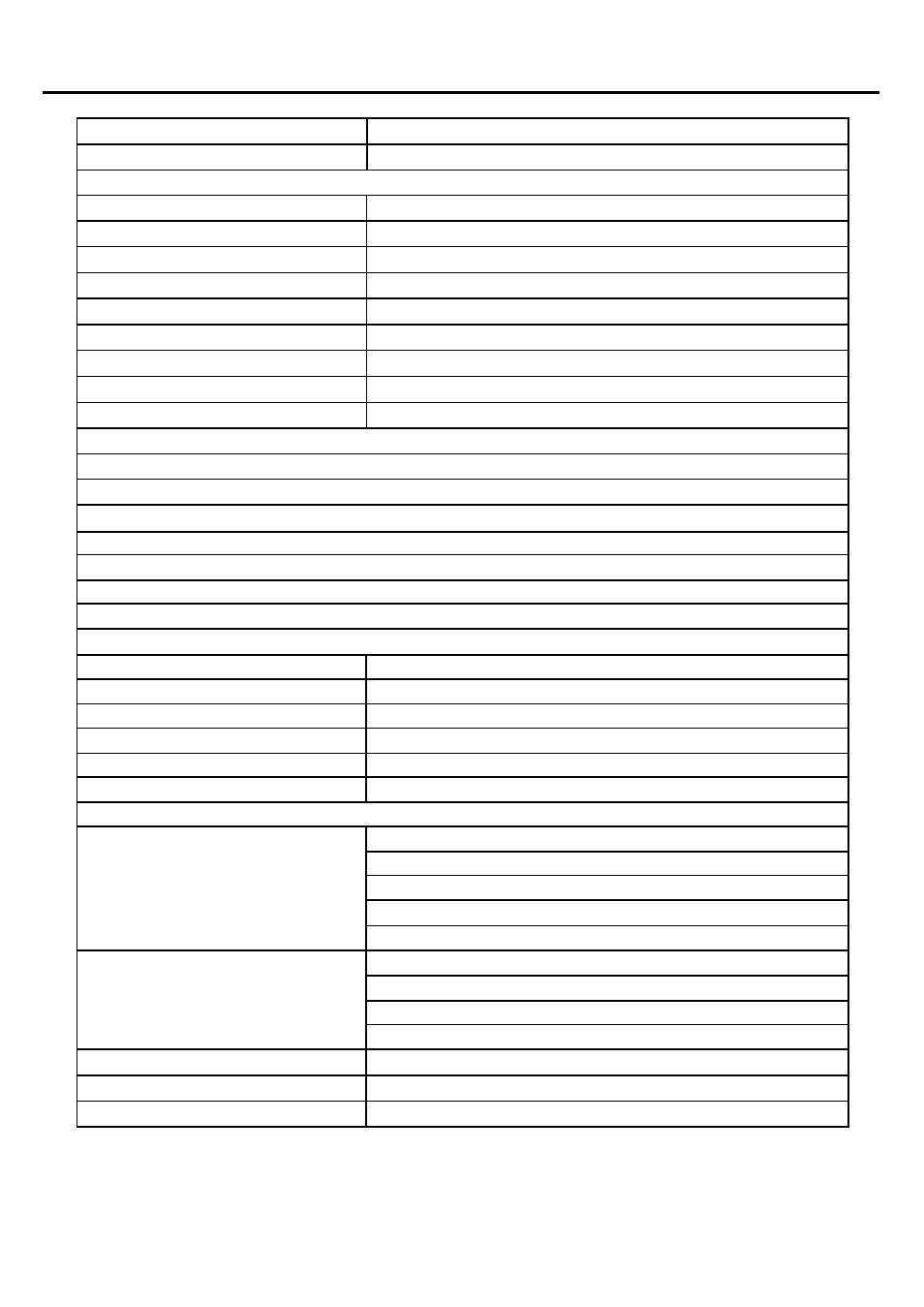 Specifications | Palsonic TFTV680S User Manual | Page 33 / 35