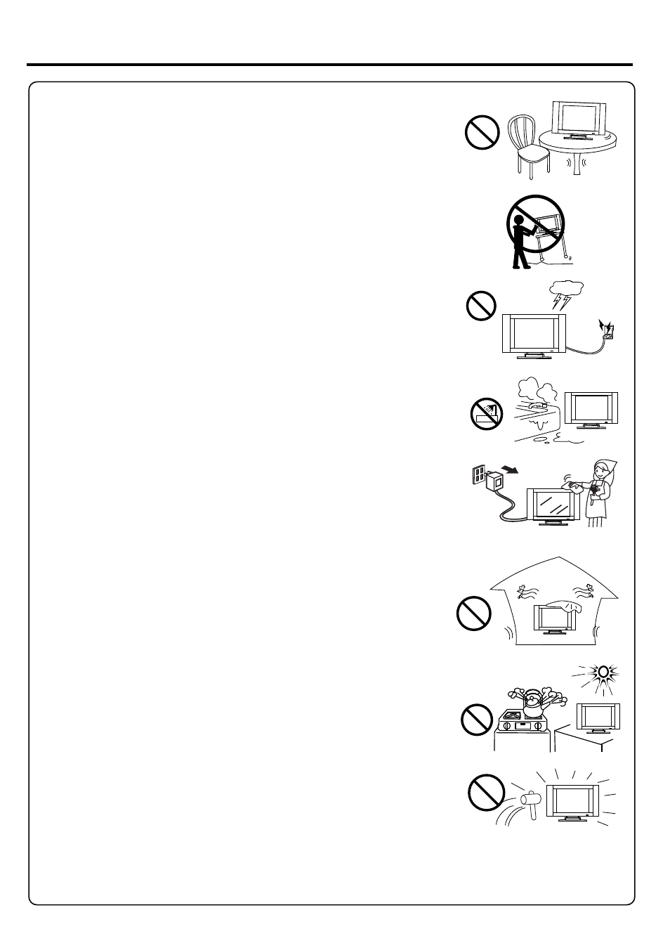 Important safety precautions | Palsonic TFTV680S User Manual | Page 5 / 35