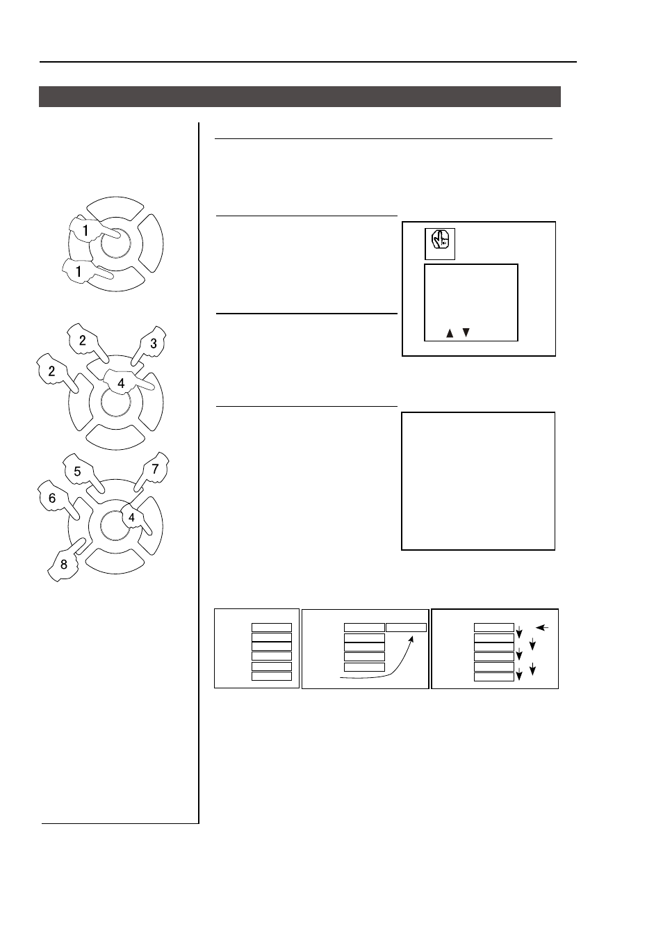 Organise functions, Organise organise | Palsonic 5115DVD User Manual | Page 21 / 35