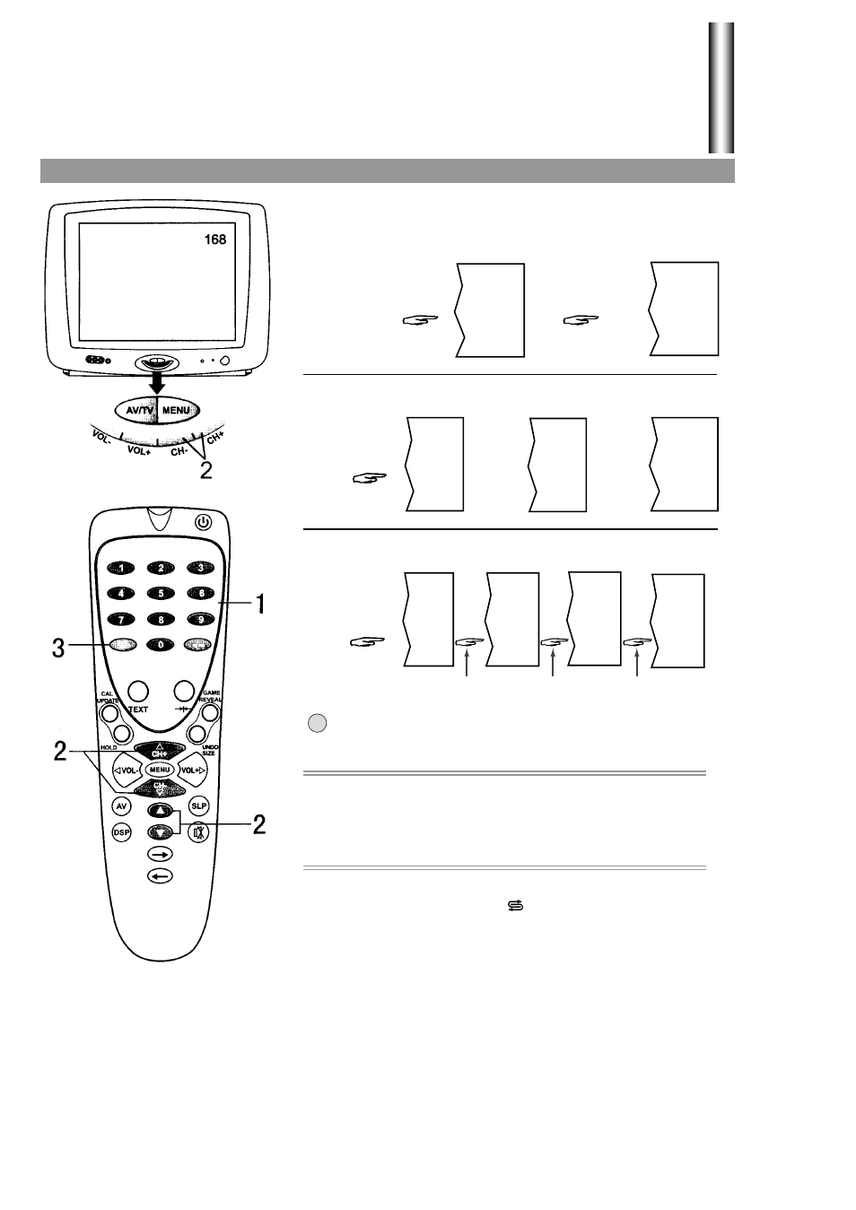 Channel selection | Palsonic 5180G User Manual | Page 18 / 28