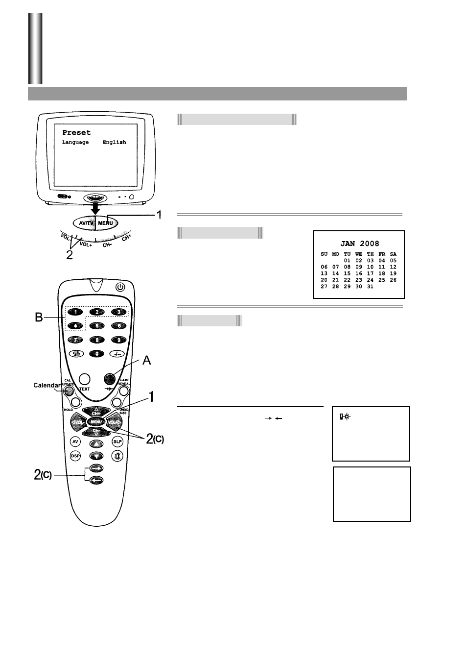 System setting | Palsonic 5180G User Manual | Page 23 / 28