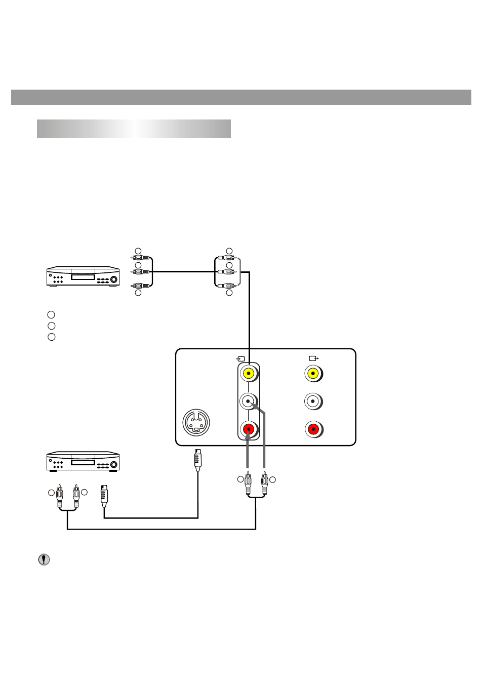 Connecting the rear av input terminals, Connecting video and audio equipment | Palsonic 5140TS User Manual | Page 12 / 30