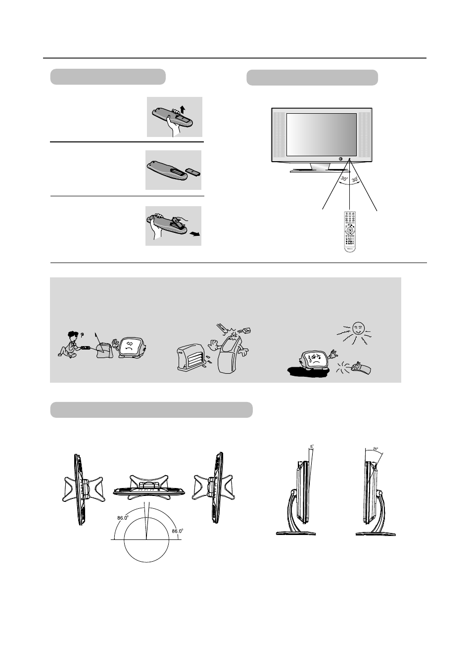 Remote control operation | Palsonic TFTV-430 User Manual | Page 14 / 43
