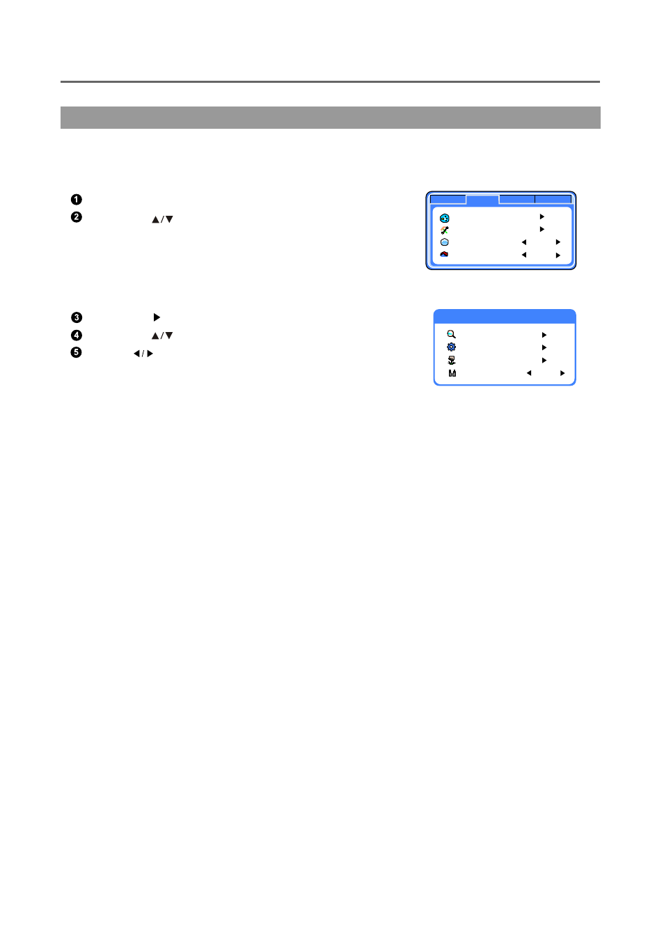 Tv menu, Menu operation, Channel setting --- tv system switch | Palsonic TFTV-430 User Manual | Page 21 / 43