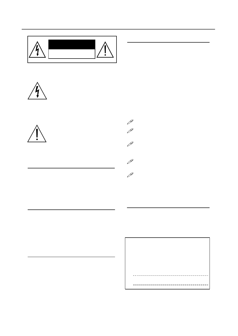 Safety precautions, Caution | Palsonic TFTV-430 User Manual | Page 3 / 43