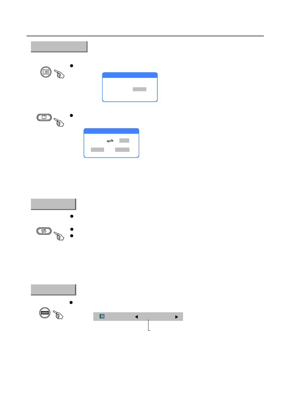 Functional button instruction | Palsonic TFTV-430 User Manual | Page 32 / 43