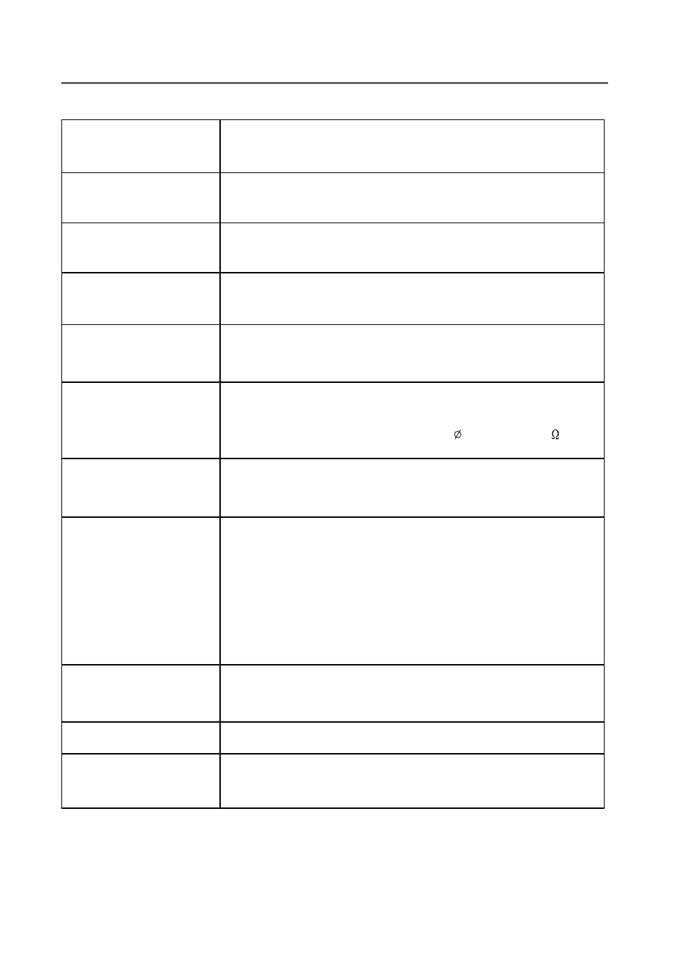 Specifications | Palsonic TFTV-430 User Manual | Page 42 / 43