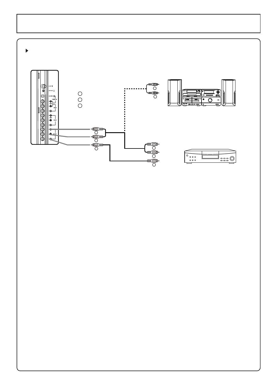 Installation, Av out connection, Audio amplifier | Palsonic TFTV580 User Manual | Page 13 / 25