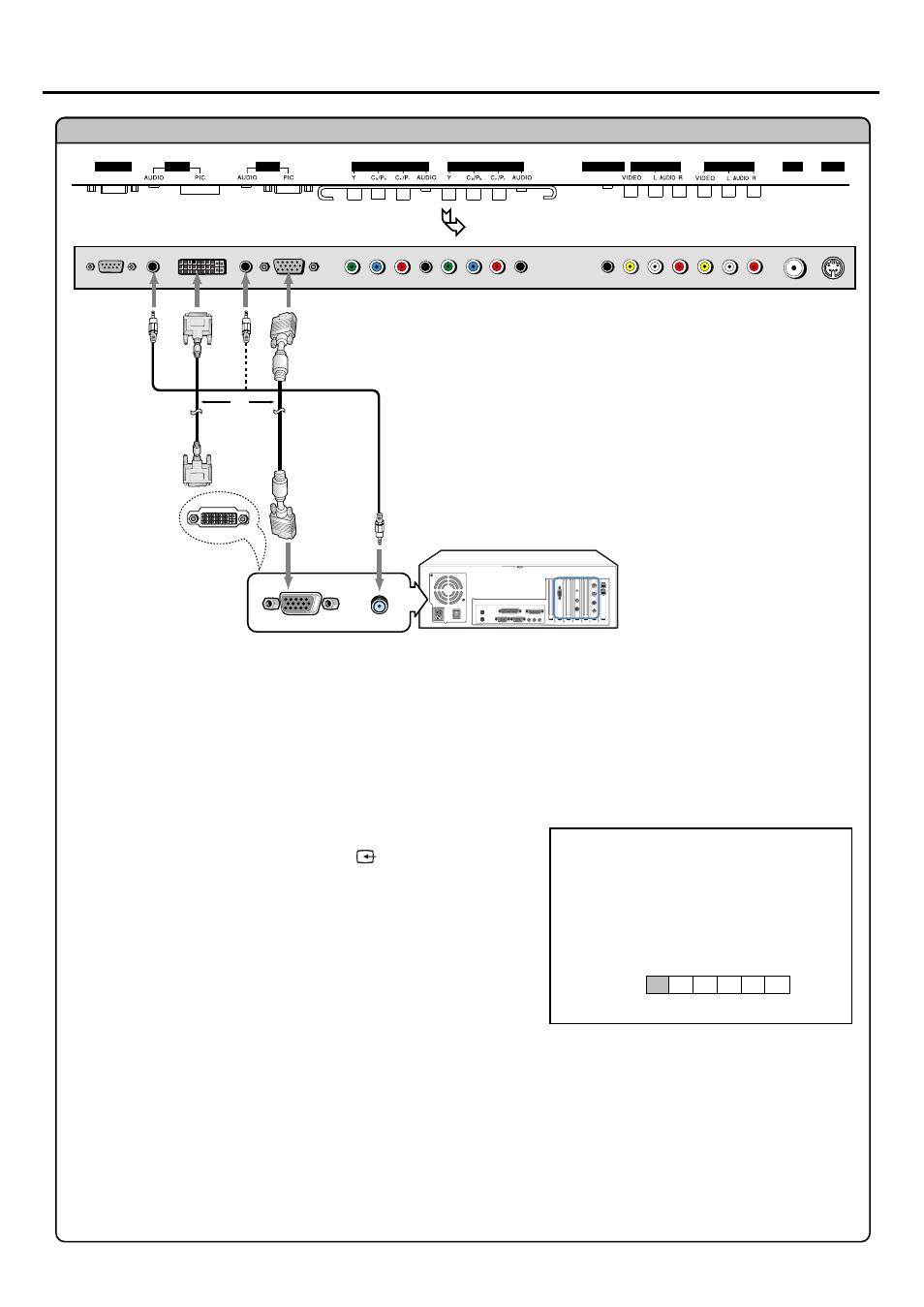 Connections, Continued), How to connect | Connect a pc pc | Palsonic N111 PDP4250 User Manual | Page 17 / 41