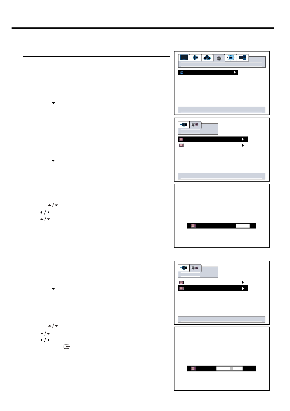 Setting channel options | Palsonic N111 PDP4250 User Manual | Page 24 / 41