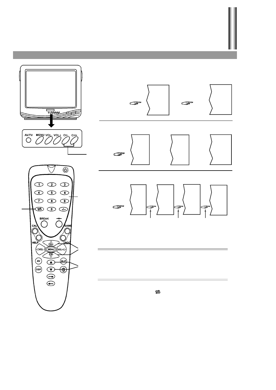 Channel selection | Palsonic 3499G User Manual | Page 19 / 31