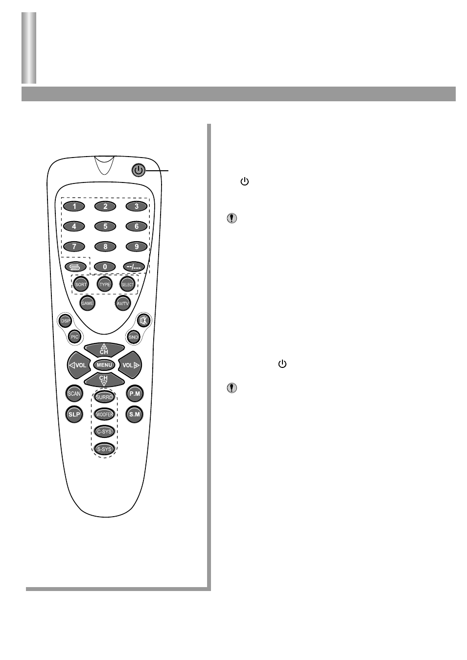 Turning on/off | Palsonic 6850PF User Manual | Page 11 / 26