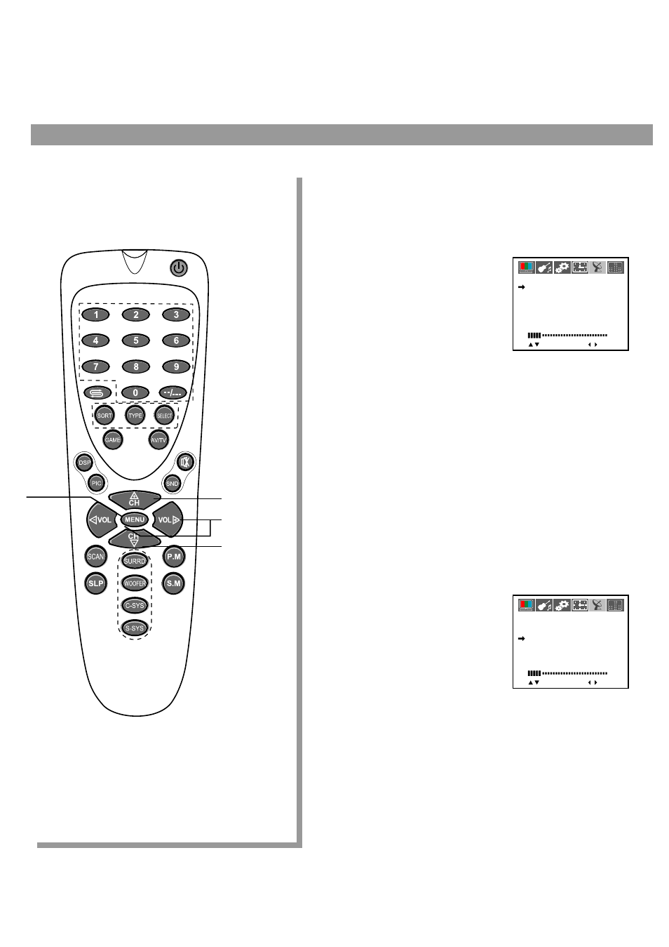 Fine tuning | Palsonic 6850PF User Manual | Page 14 / 26