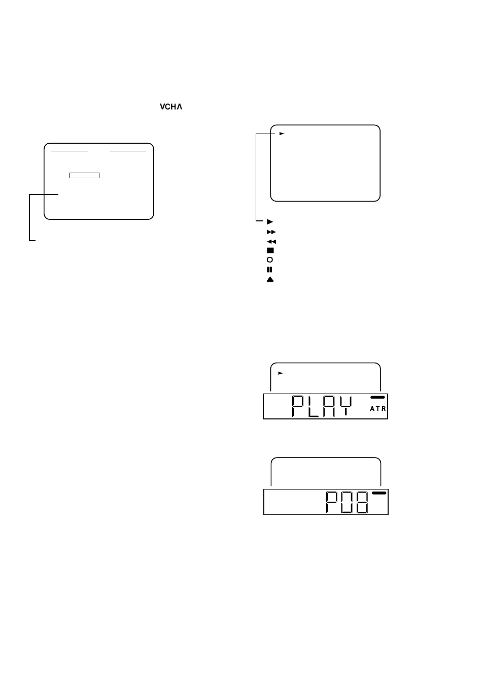 Menu screen/mode screen, On screen display (osd), Using the menu screen | Palsonic VCR9600 User Manual | Page 11 / 23