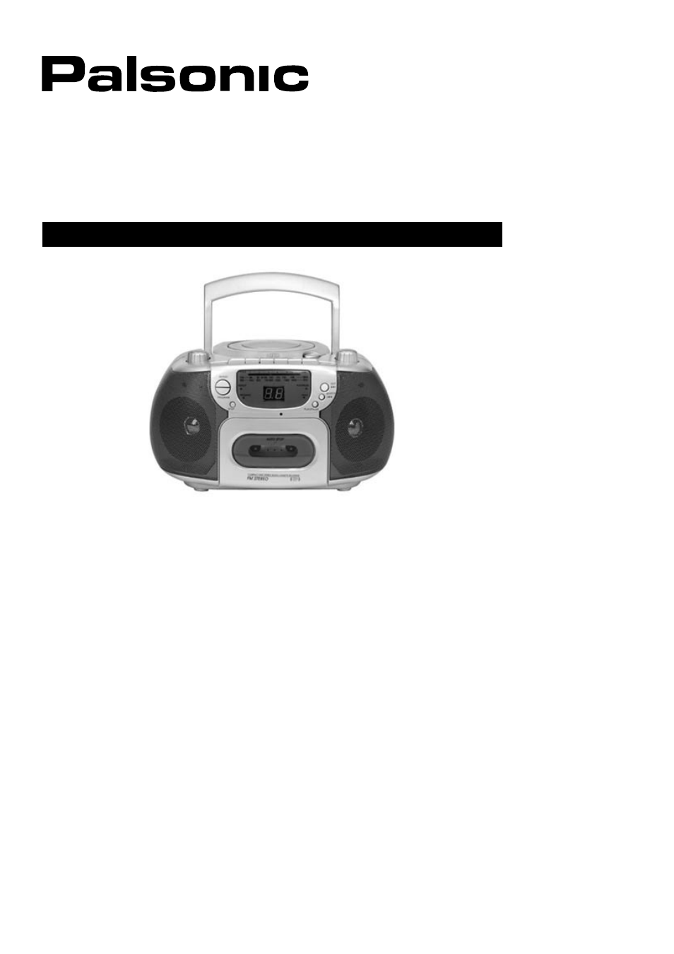 Palsonic PRC-241 User Manual | 10 pages