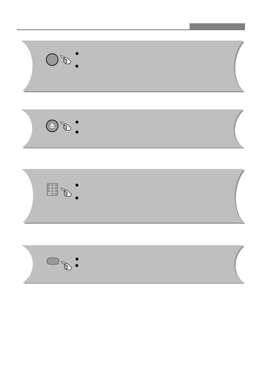 Remote control operation | Palsonic DVD/CD/MP3 Player DVD2030 User Manual | Page 19 / 32