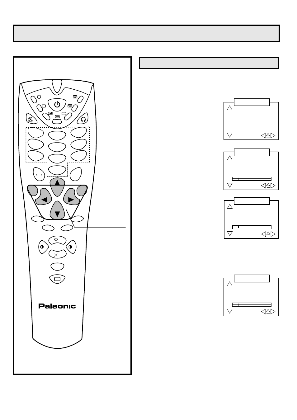 Tuning in, Manual tuning | Palsonic 6845PFST User Manual | Page 15 / 33